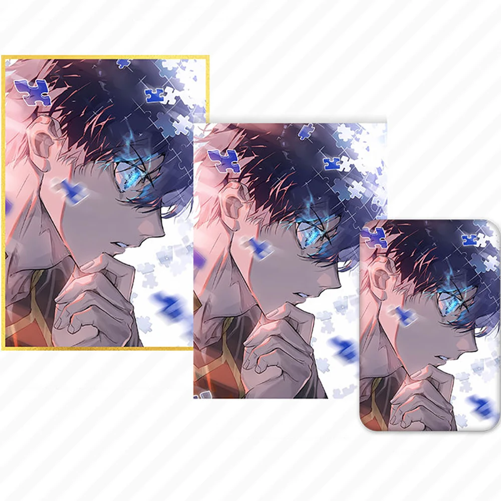 Синяя Фотокарта акриловый кирпич Nagi Seishiro Isagi Yoichi Майкл Кайзер Баро шоу красивый