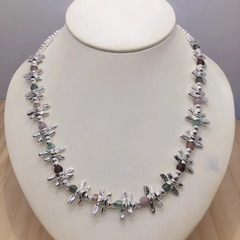 

Браслет из серебра 925 пробы с множеством бабочек