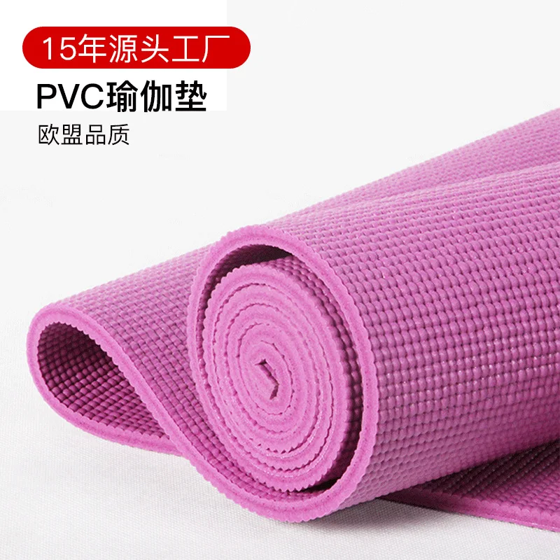 

Коврик для йоги из ПВХ 6 мм, коврик для пикника, доска, коврик для занятий фитнесом для начинающих, может быть диаметром 1 см