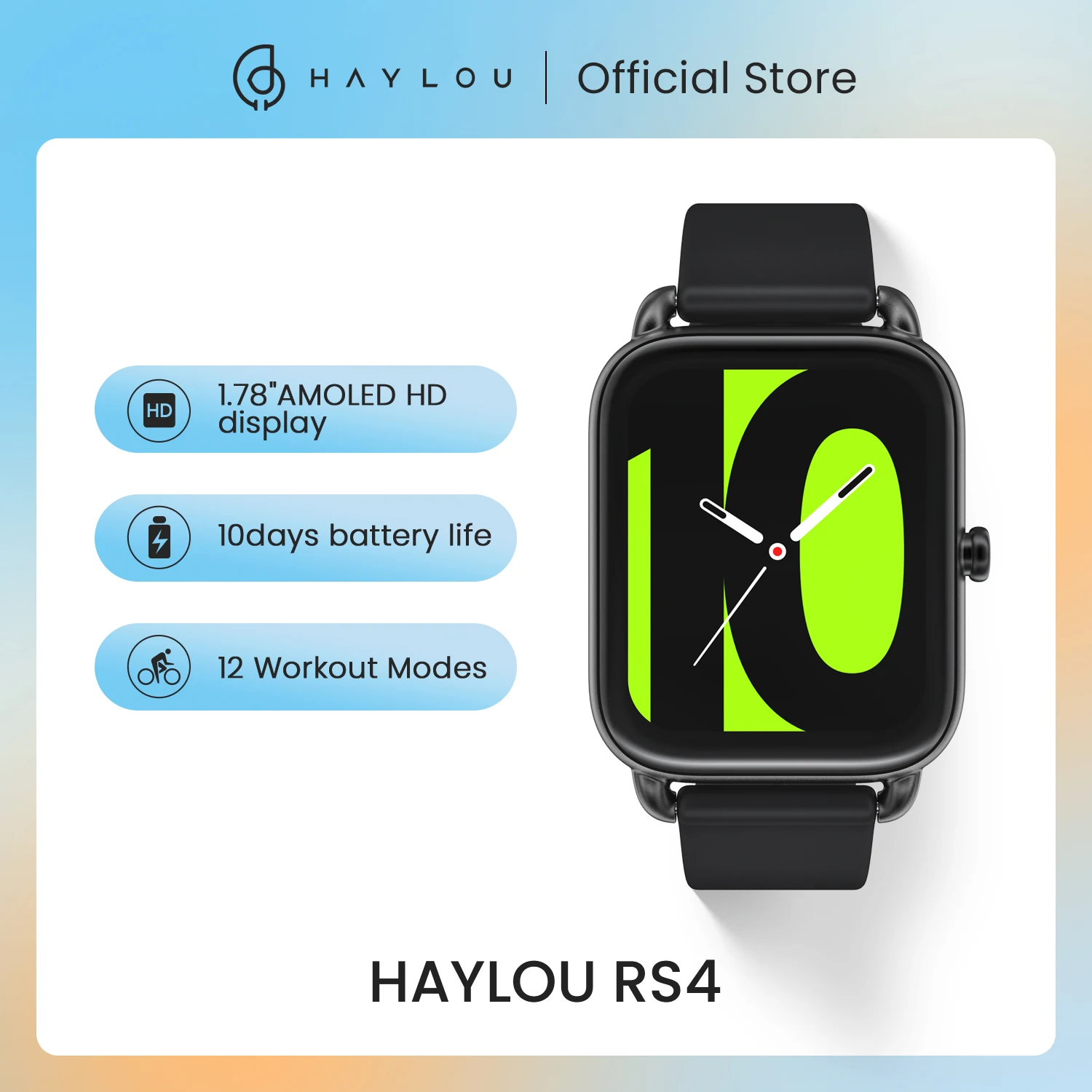 Haylou RS4 smart watches Globa	