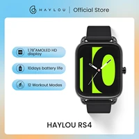 haylou rs4 smart watches global version blood oxygen monitor 12 sport models heart rate monito sleep monitor custom watch face