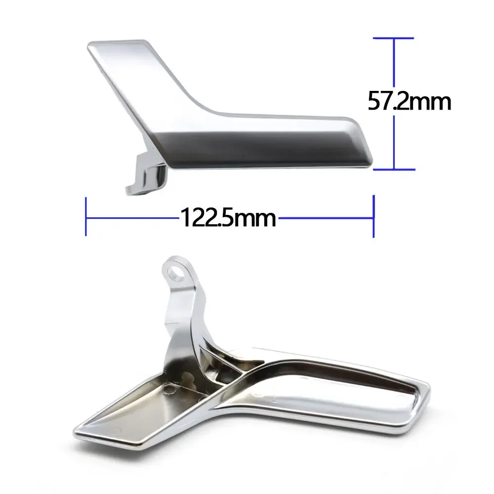 W204 X204 Хромированная дверная ручка серебристая левая и правая накладка на ручку