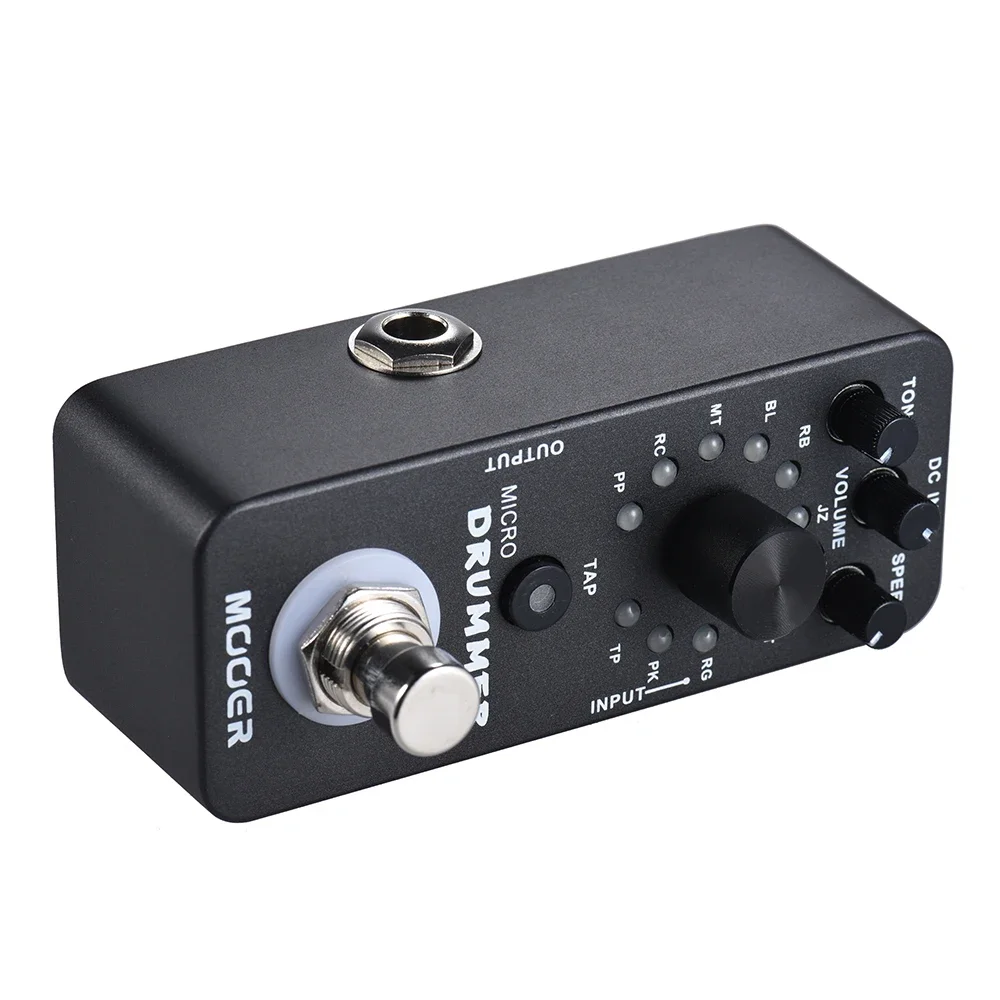 Микро-барабанщик Mooer MDM1 с функцией темпа настоящий байпас полностью