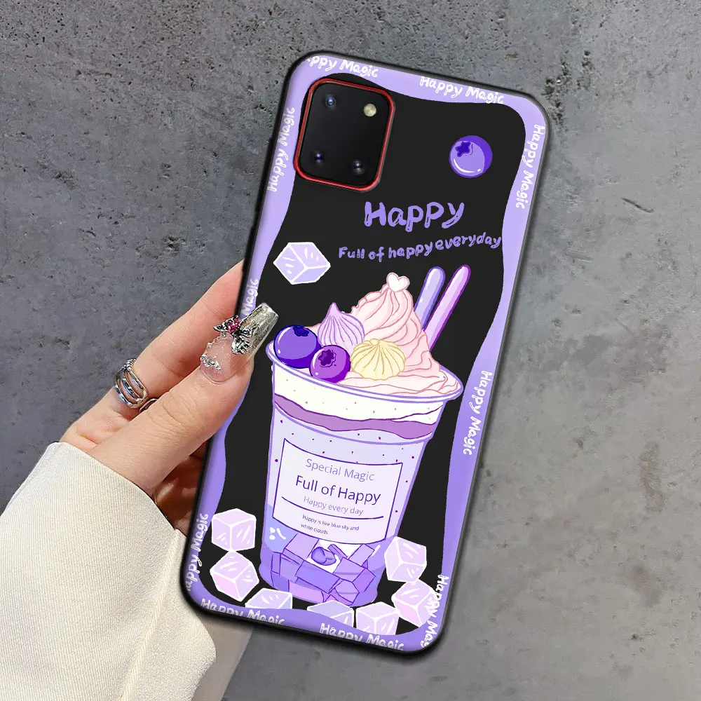 Чехол для Samsung Note 10 Lite (SM-N770F) мягкий силиконовый чехол из ТПУ с рисунком астронавта