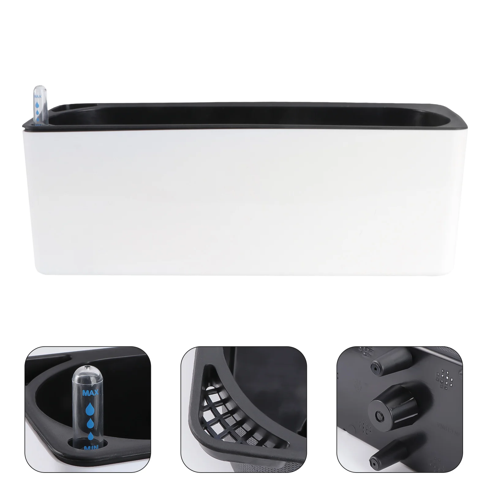 

Watering Self Pot Planter Pots Flower Box Auto Garden Containers Hydroponics Irrigation Water Orchid Clear Nursery Hydroponic