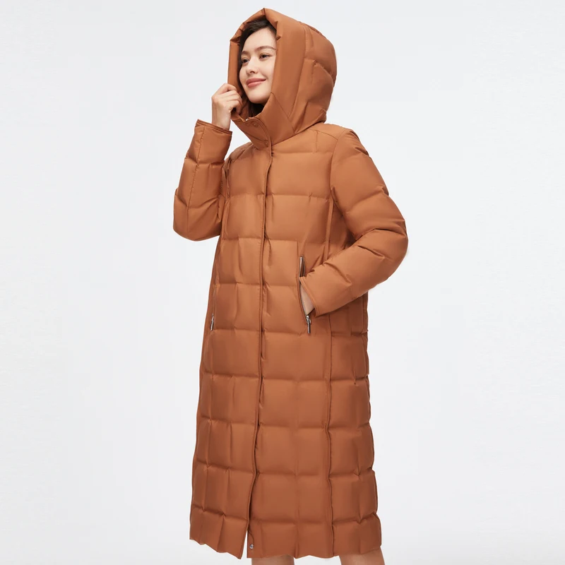 BOSIDENG 2024 новый пуховик для женщин теплая зимняя куртка утепленная