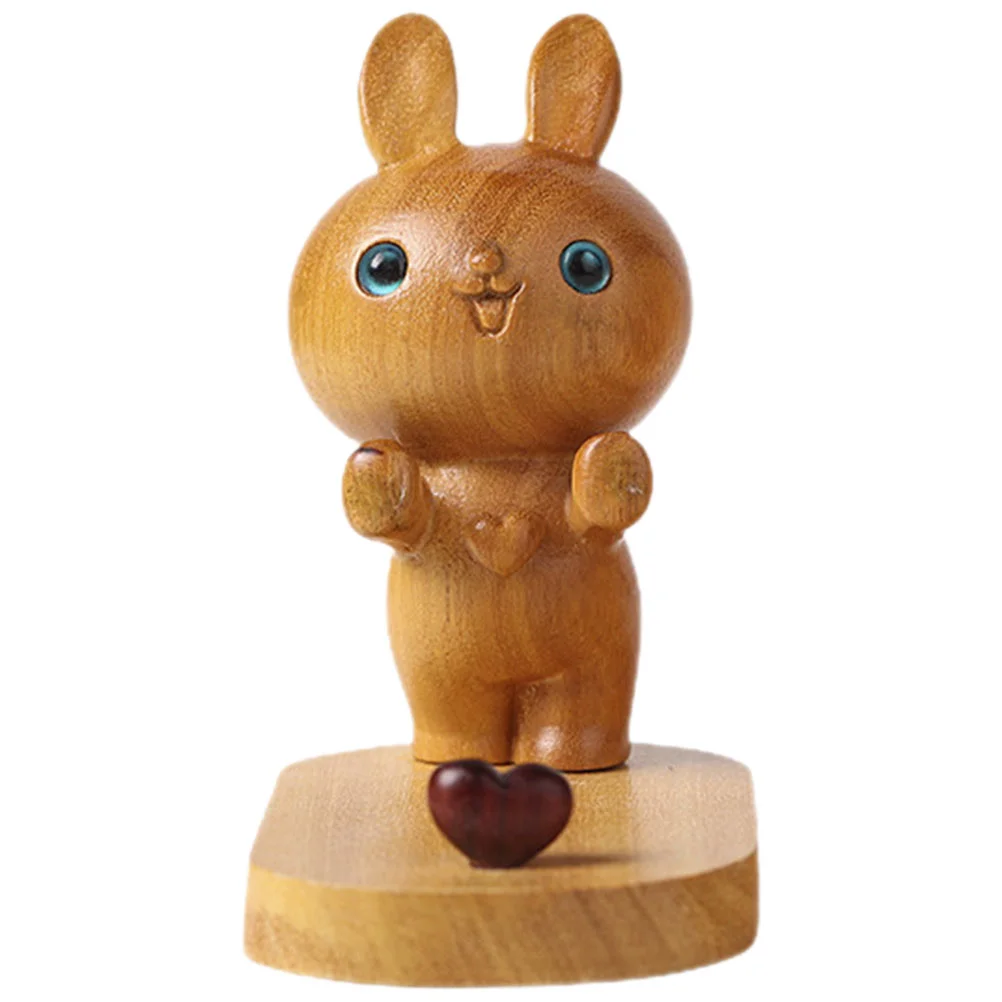 

Cartoon Phone Holder Bunny Phone Holder Stand Tabletop Rabbit Figurine