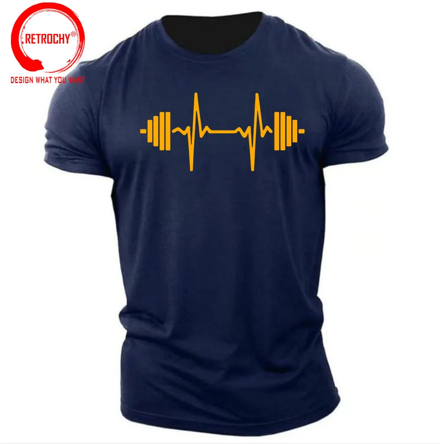 Спортивная футболка для бодибилдинга мужские свободные топы одежда мужская Y2k