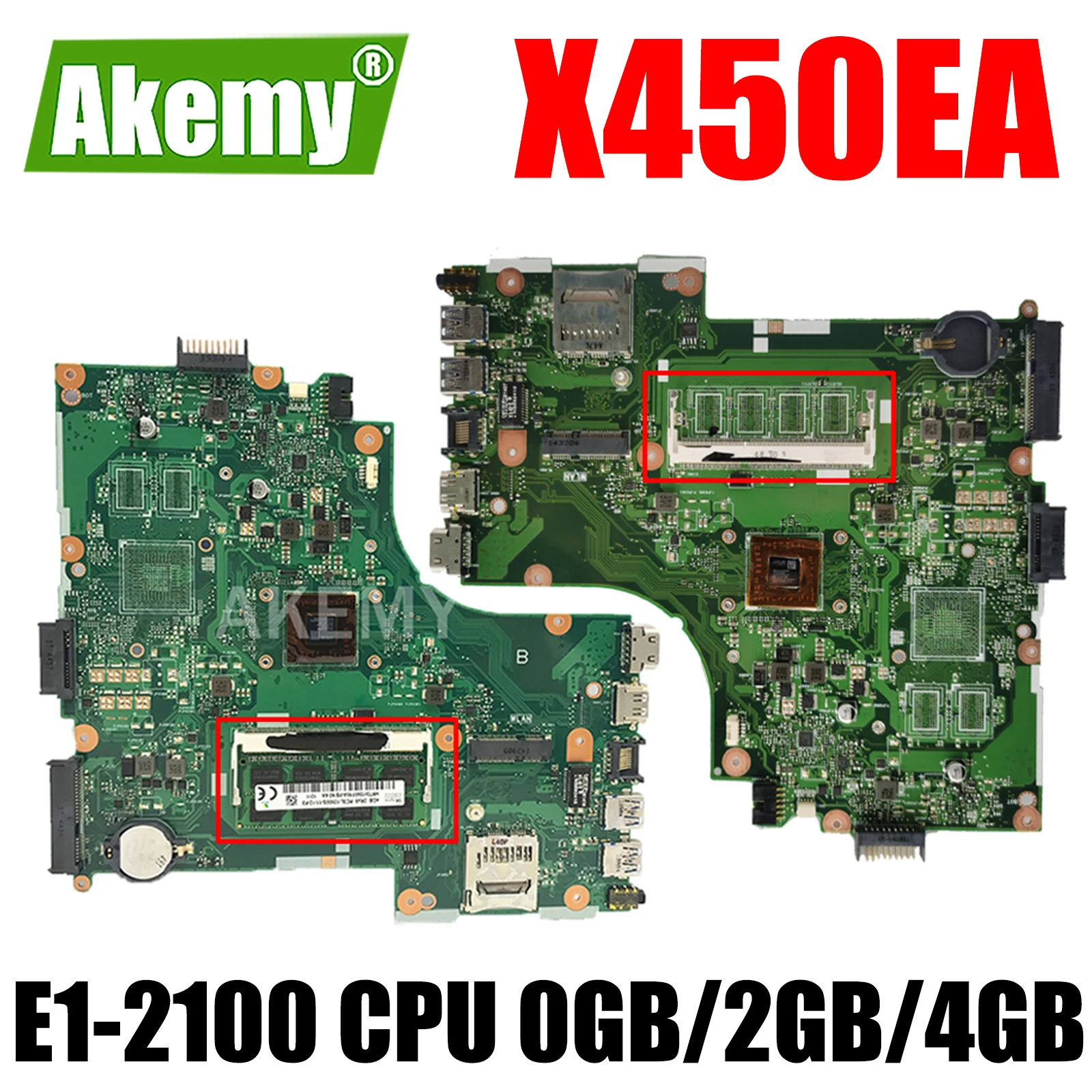 

Материнская плата X450EA для ноутбука ASUS X450EA X450E X450EP X452EA X452E A452E