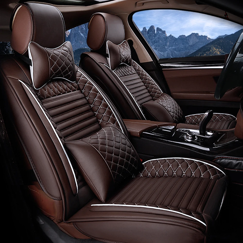 

Car Seat Cover Leather For Benz E300 E320 E350 E450 E55AMG E550 E63AMG EQA250 EQB300 EQC400 G270 G320 Auto Chair Protection Mats