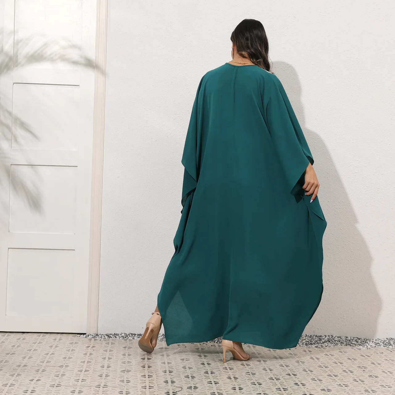 Kaftan Дубай Abaya Турция мусульманский шифон Макси мусульманская одежда элегантные