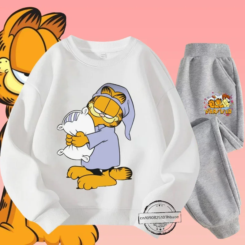 Толстовка с круглым вырезом для мальчиков и девочек Осень-зима