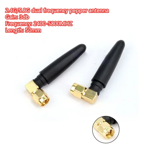 

Складная клеевая антенна с высоким коэффициентом усиления, 2 шт., 2,4/5,8 ГГц, Wi-Fi, Bluetooth