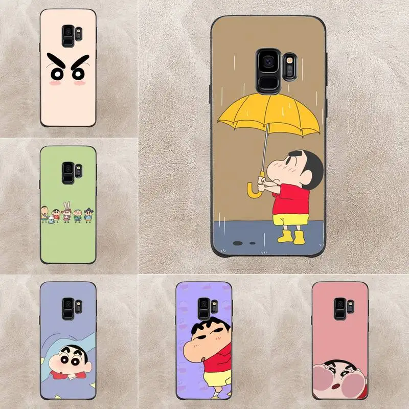 

Crayon Shinchan Phone Case For Samsung Galaxy A51 A50 A71 A21s A31 A41 A70 A30 A22 A02s A13 A53 5G Cover