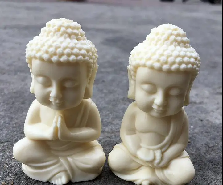 Маленькие деревянные украшения в виде фруктов слоновой кости |