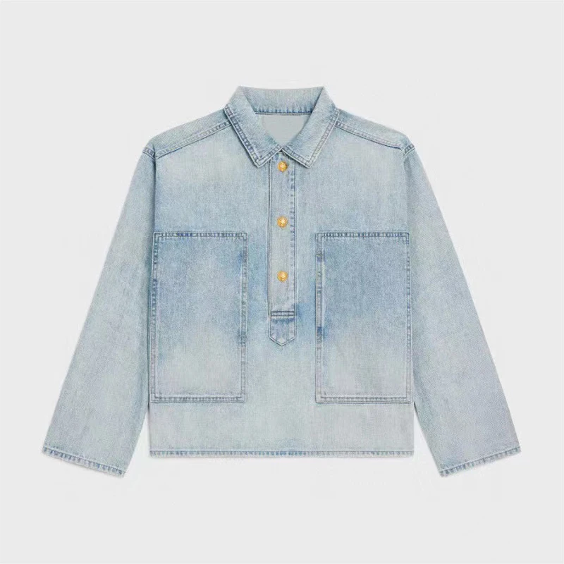 

NIGO джинсовый топ пуловер рубашка куртка # nigo53688