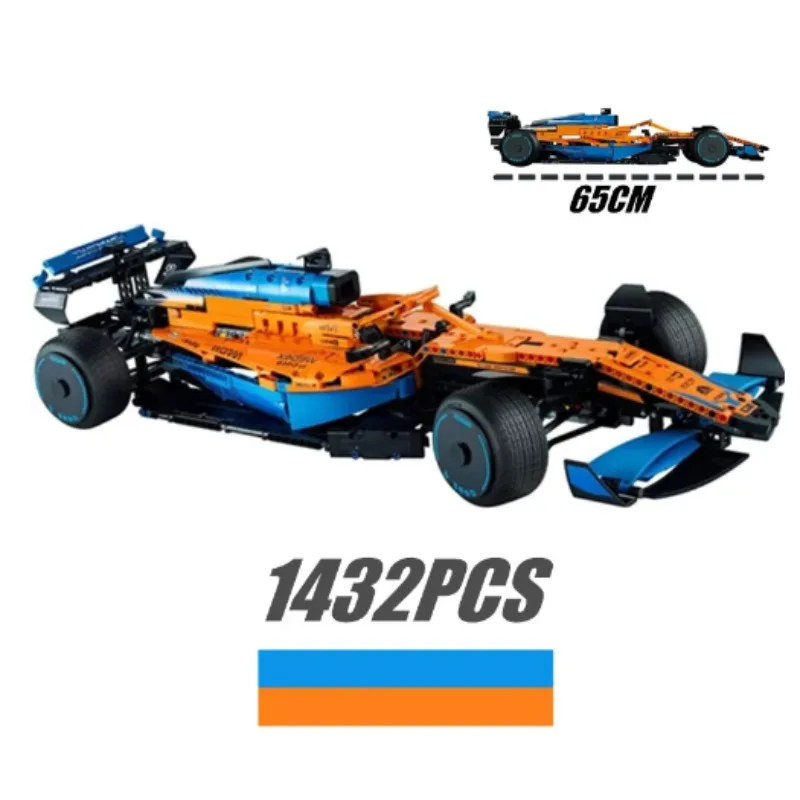 

1432Pcs Technical Race Car Building Blocks Compatible 42141 McLarened Formula 1 Sports Vehicle Bricks Adult Toys Children Gifts