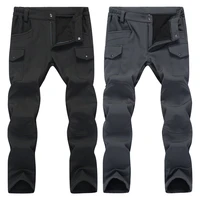 mens cargo trousers new style assault pants mens and womens autumn winter windproof waterproof multi pocket overalls plush
