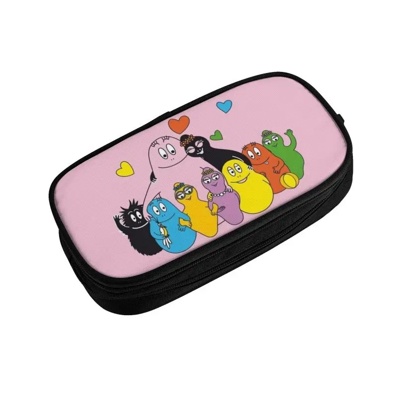 Пеналы Kawaii barbapпа Family Love для девочек и мальчиков большой вместимости Мультяшные