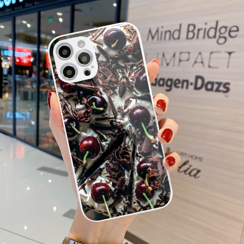 

Чехол для телефона с изображением Черного Леса для iPhone 14, 13, 12, 11 Pro Max, X, XR, XS, 8, 7 Plus, чехол для телефона из жидкого стекла