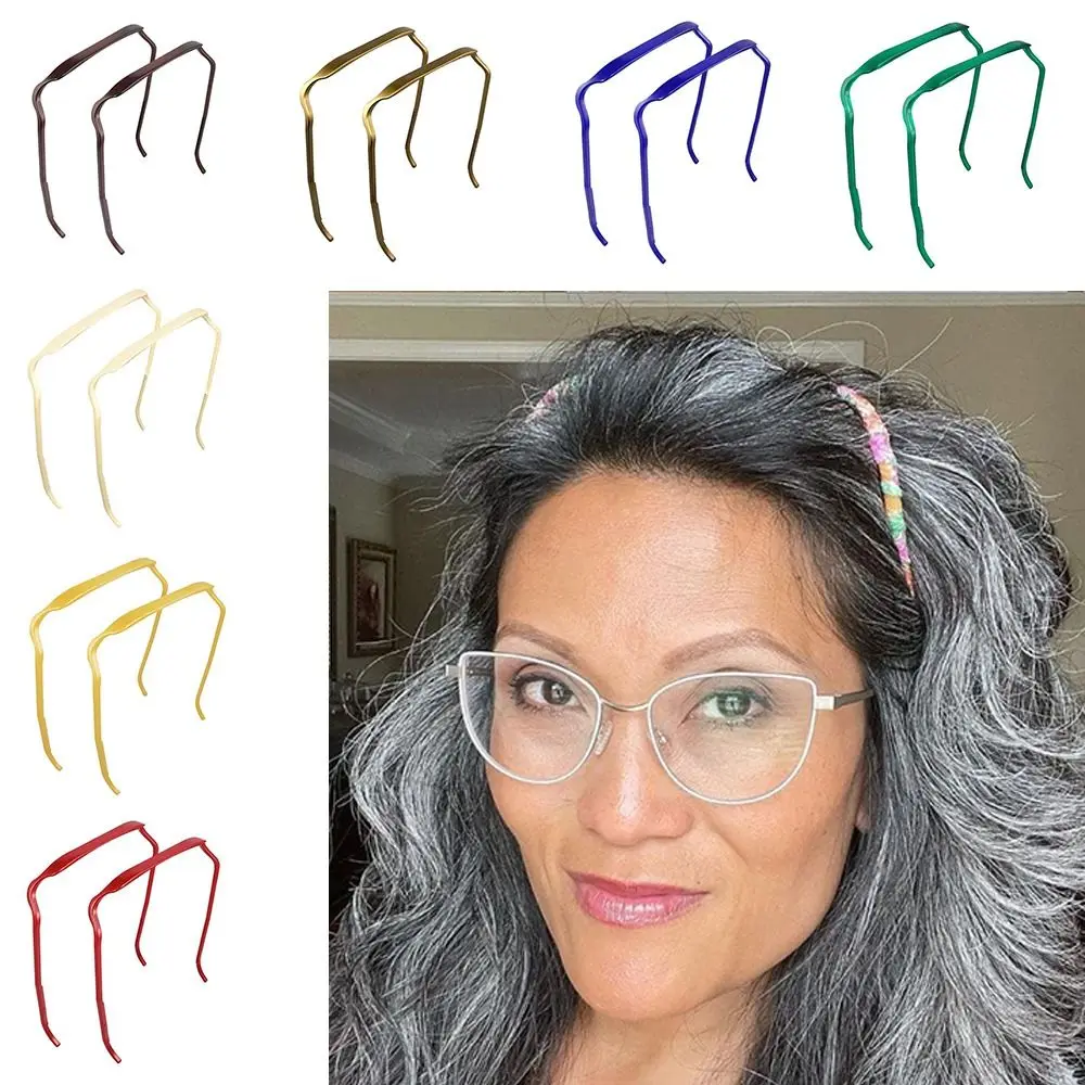 

Hairstyle Fixing Tool Invisible Hair Hoop Headwear Accessories Plastics Hair Band Headdress Headwear Thick Curly Hair Hoops