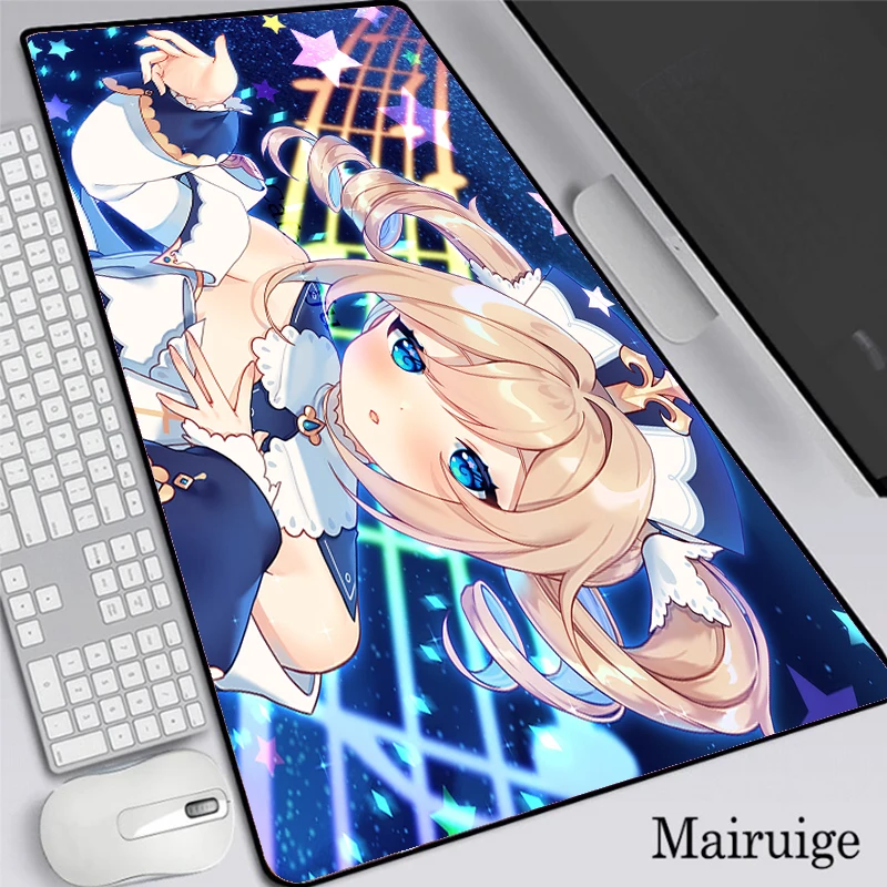 

Большой игровой коврик для мыши XGZ Genshin с противоскользящим покрытием из натурального каучука