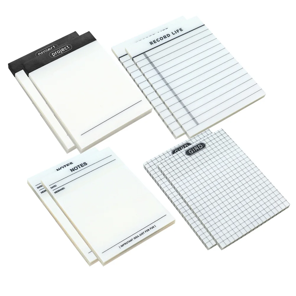 

Pads Note Sticky Memo Pad Stickers Reminders Notes Officeleave Lined Notebook Study Pocket Blank Taker Notepads Server Student