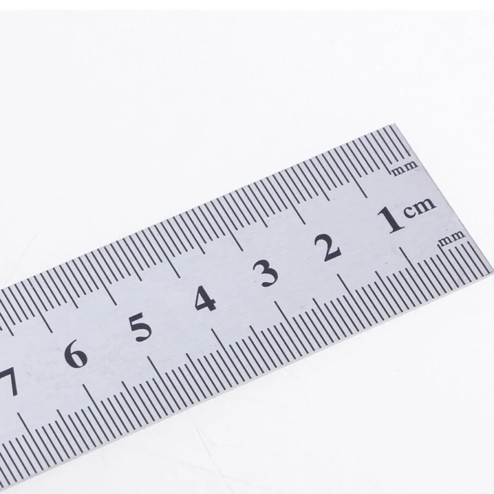 

1 Pcs Square Ruler 30cm Stainless Steel Right Angle Measuring Rule Tool 0-12 Inches Square Ruler Woodworking Tools