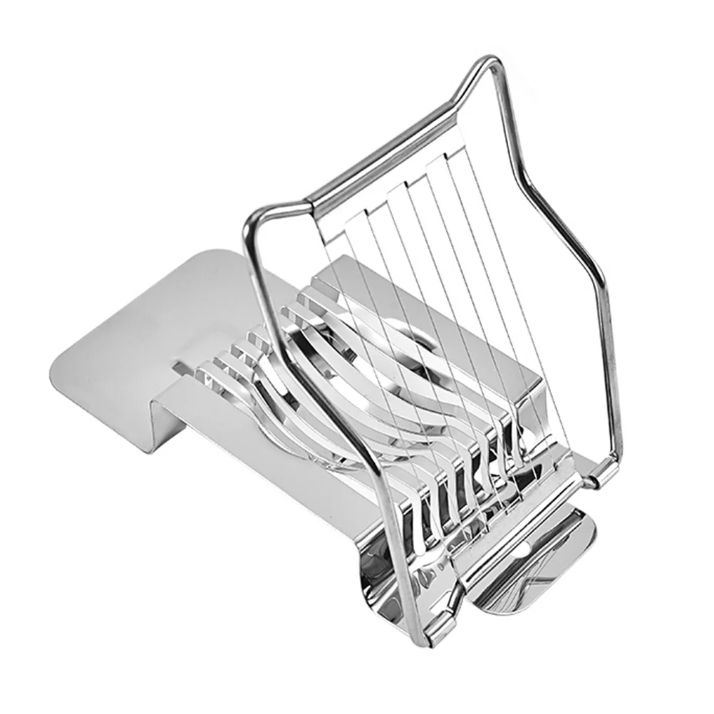 

Egg Slicertool Stainless Steel Slicing Metal Wedger Heavy Wire Boiled Duty Fruit Dicer Mushroom Foodprofessional Cooking Kitchen