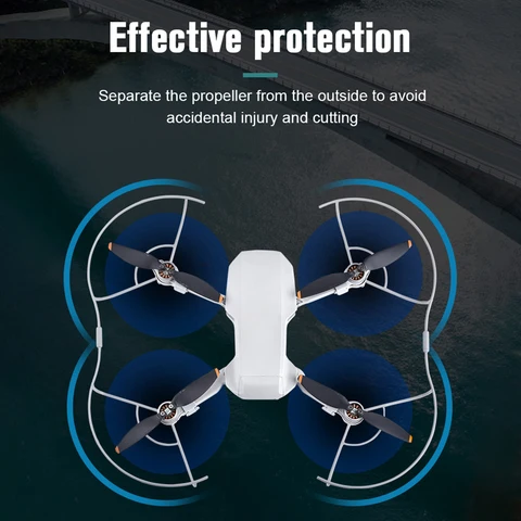 1 комплект, крышка вентилятора, защитные аксессуары, лезвие, бампер, защита пропеллера для DJI Mini SE/Mini 2/Mavic Mini