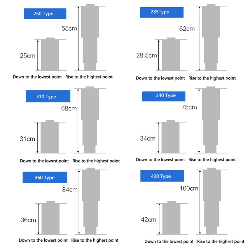 Ручной подшипник для стола Tatami 60 кг подъемная платформа из алюминиевого сплава