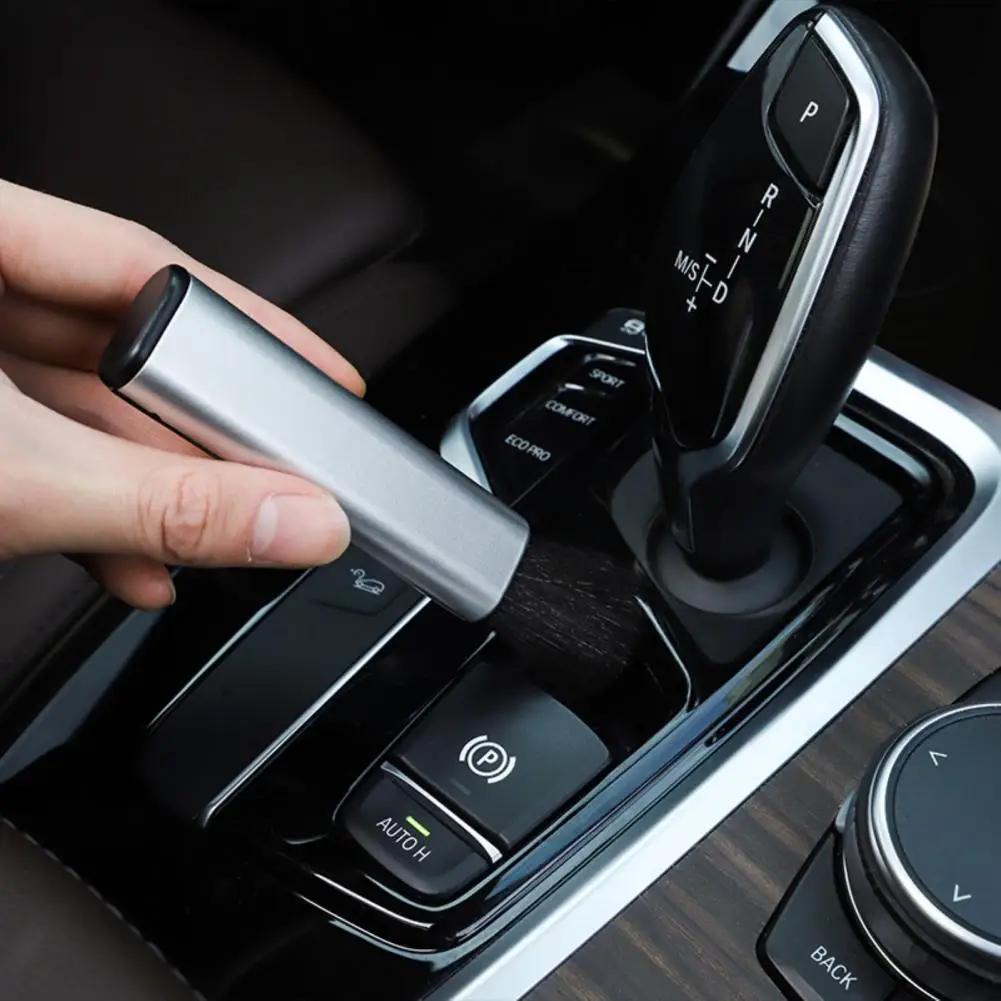 

Versatile Practical Multi-use Detailing Cleaning Brush Lightweight Air Outlet Brush Retractable for Car