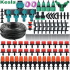 KESLA 5M-35M Микро капельного орошения полива набор автоматическая система орошения сада теплицы с регулируемым капельницей распылитель