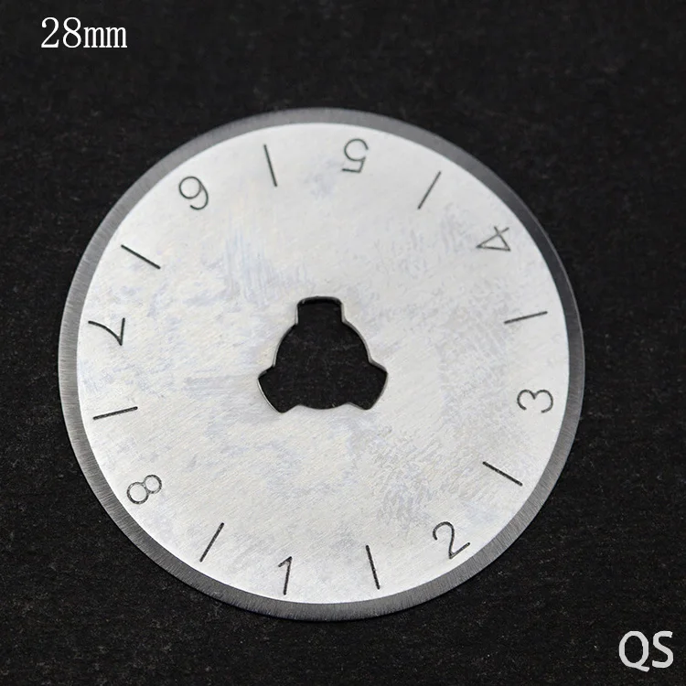 Быстрая доставка DHL Бесплатная 500 шт./лот 28 мм роторные режущие лезвия подходят