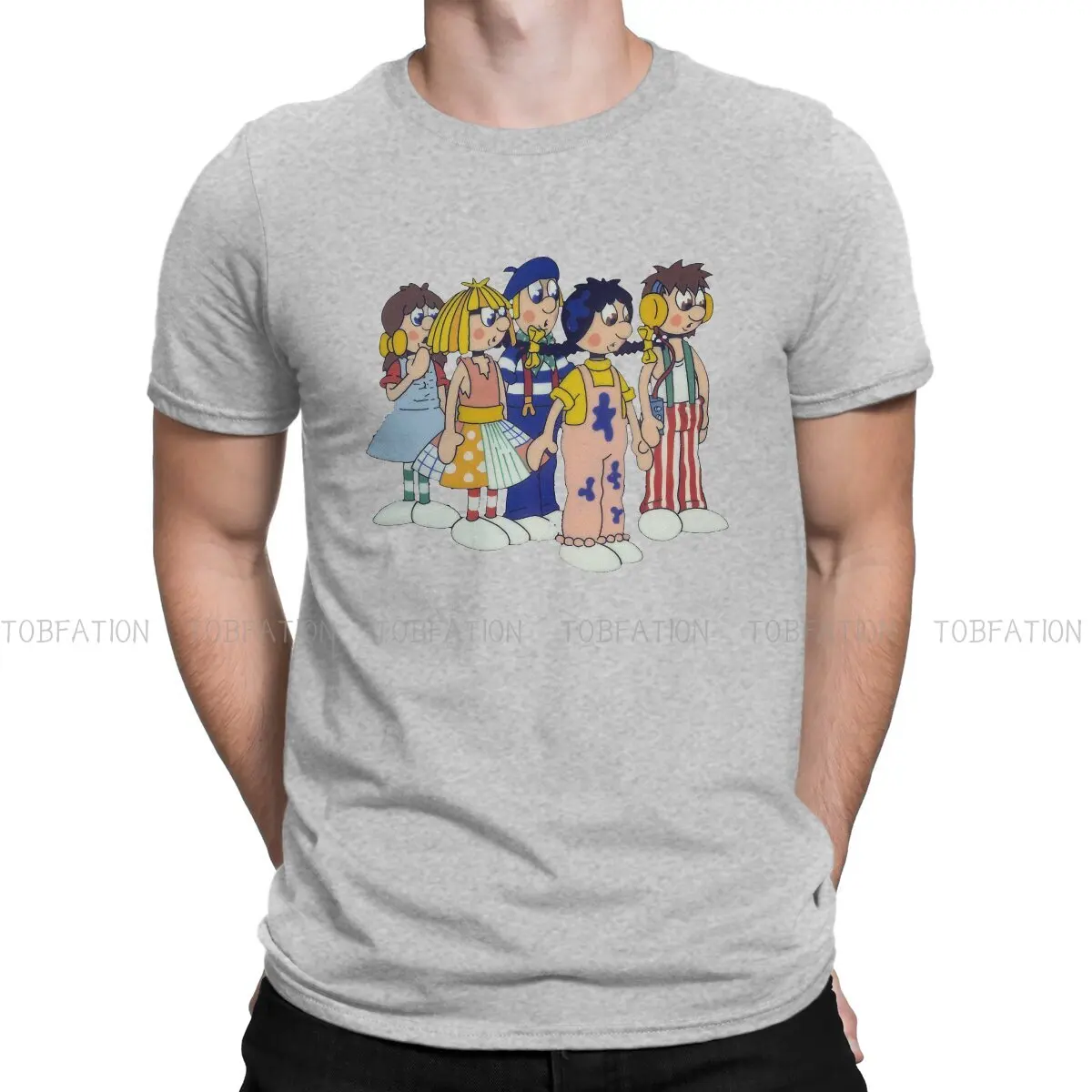 

Cool Graphic TShirt The Raggy Dolls Toys Grimes Toy Factory Style Streetwear Leisure T Shirt Male Tee Unique Gift Idea