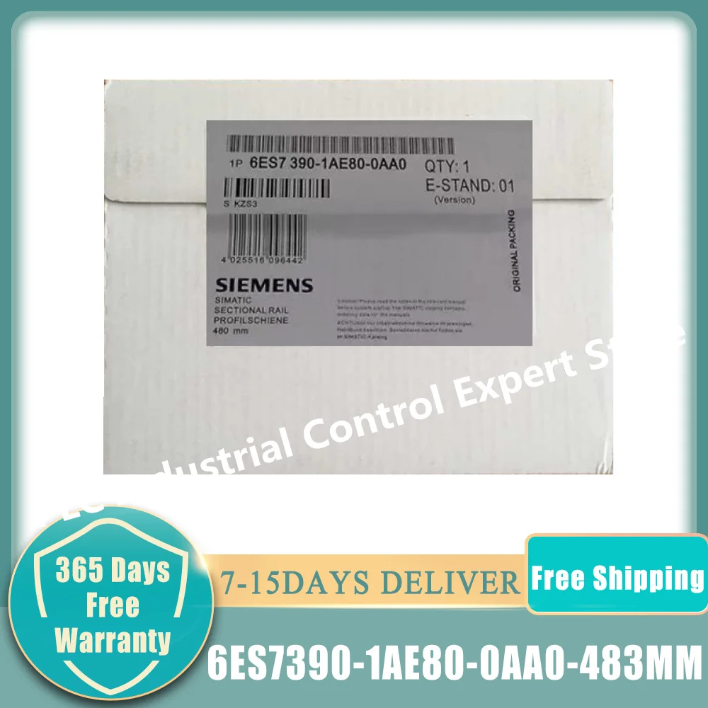 

1 шт. новый Siemens 6es7390-1ae80-0aa0-443 мм направляющая секции в коробке