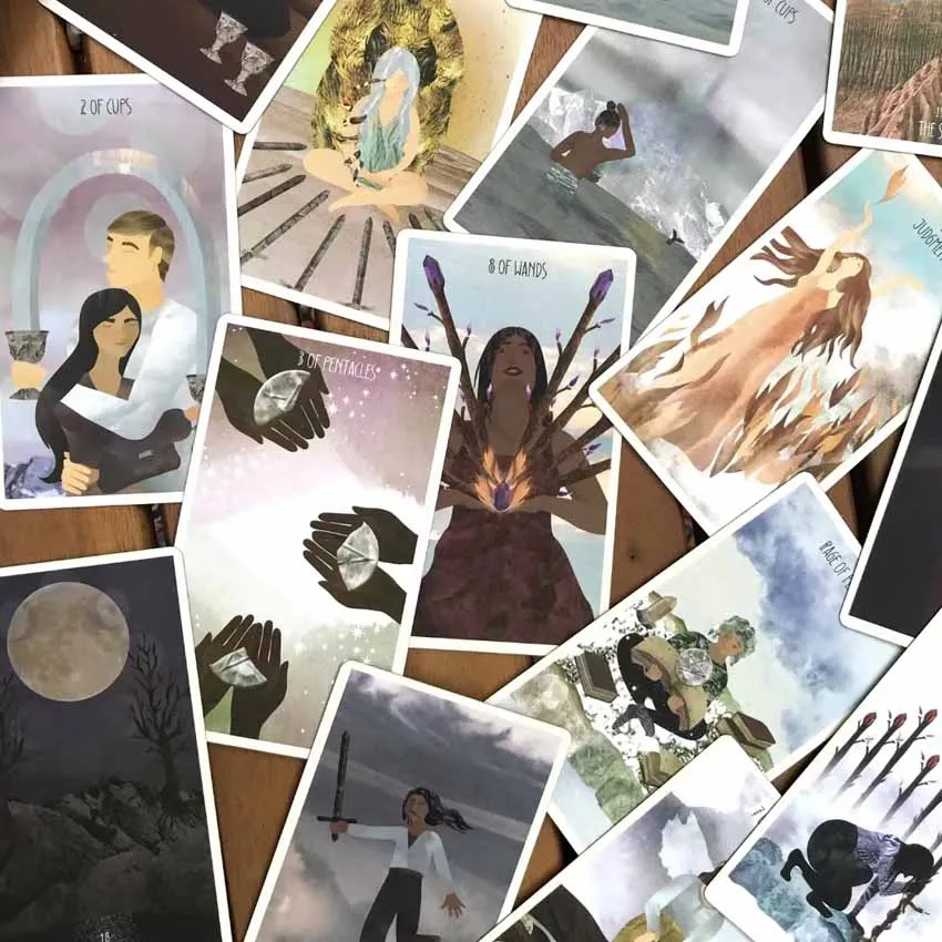 Дешево Бумажные карточные игры Star Seeker Tarot 12x7 см