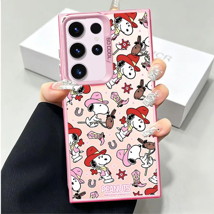 Фото Чехол для Samsung Galaxy S26 S21 S25 Edge Note 20 Ultra S20 Plus S23 S23 Ultra S24 FE S22 S-noopys Cowgirl №3