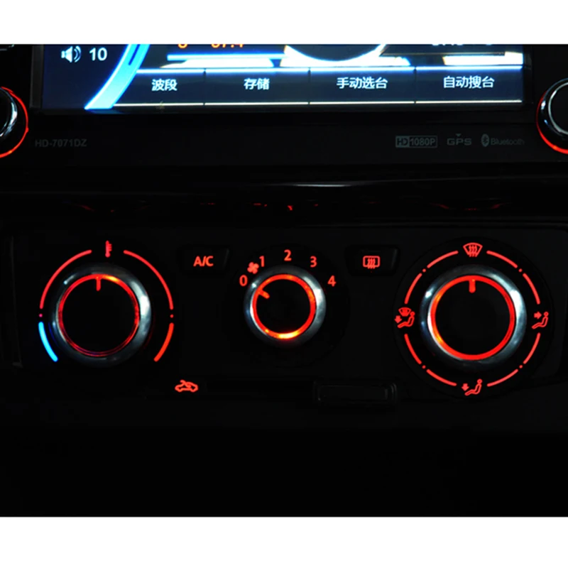 Кнопка кондиционера из алюминиевого сплава для Volkswagen VW GOLF 4 Bora Passat B5 |