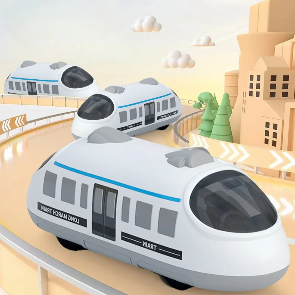 

Cute Train Toy Model Wind up Pull Back Train Subway Metro Model Toys Kids Boy Toys Educational Game for Children Christmas Gifts