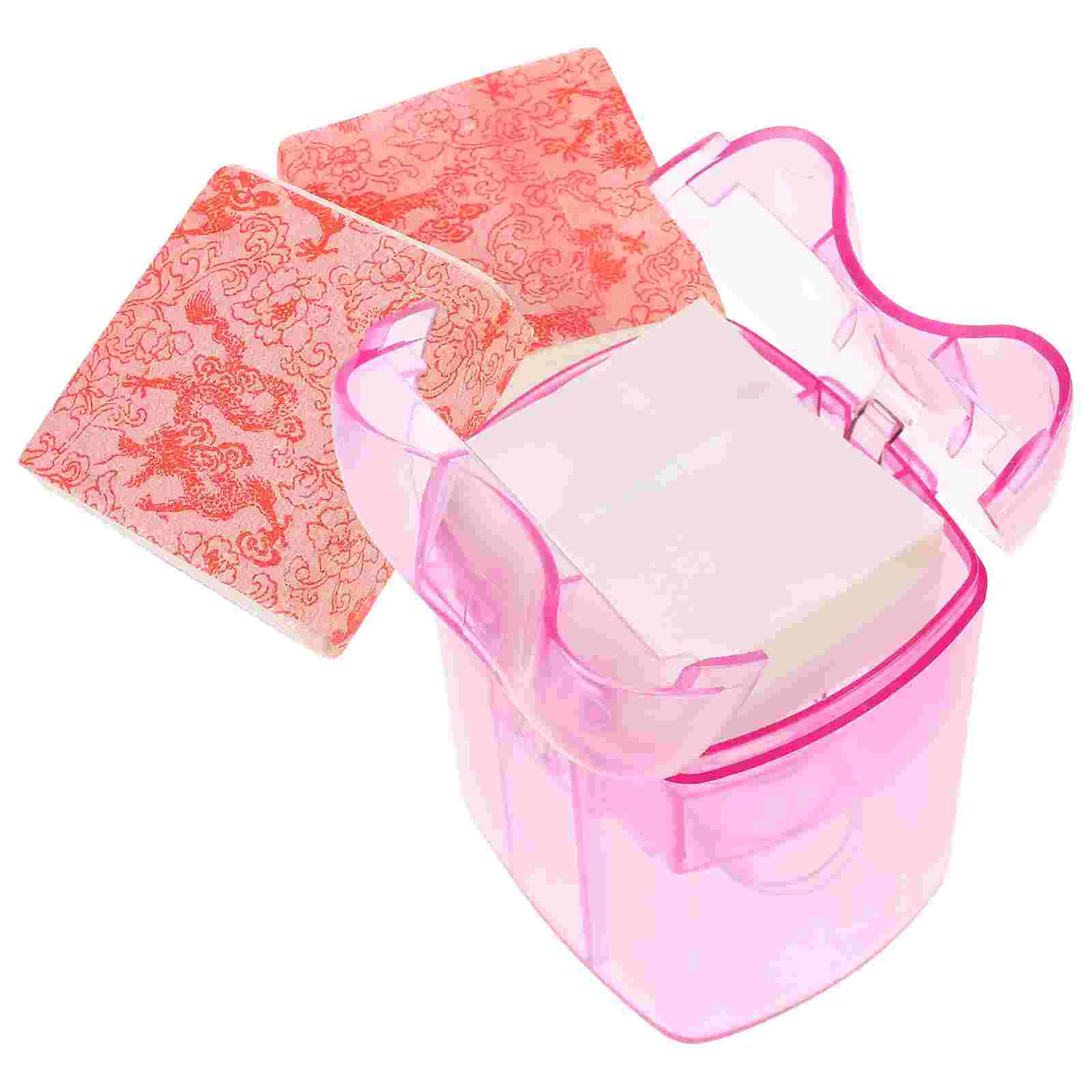 

2 Packs Salon Professional Hair Curling Paper Hairdressing Tool with Storage Case Dispenser