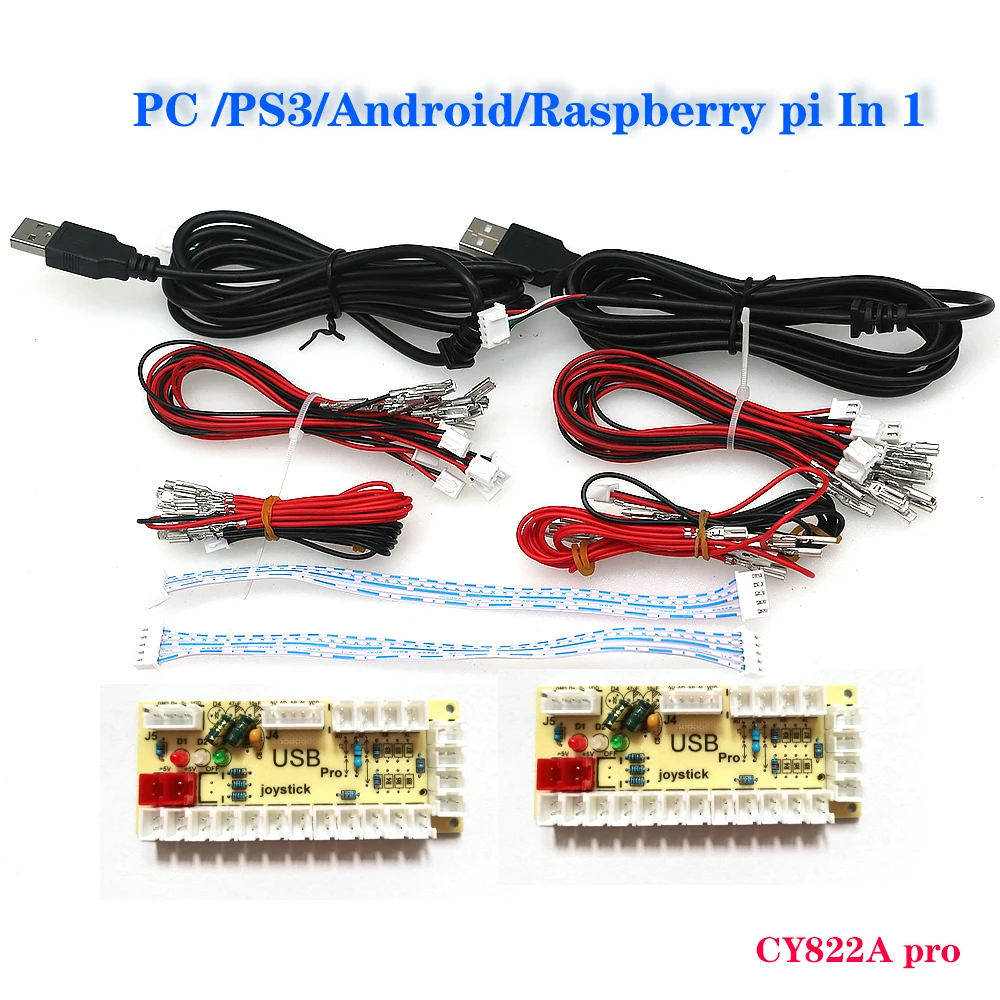 

USB-кодировщик для ПК PS3 Raspberry Pi In 1, 5 В
