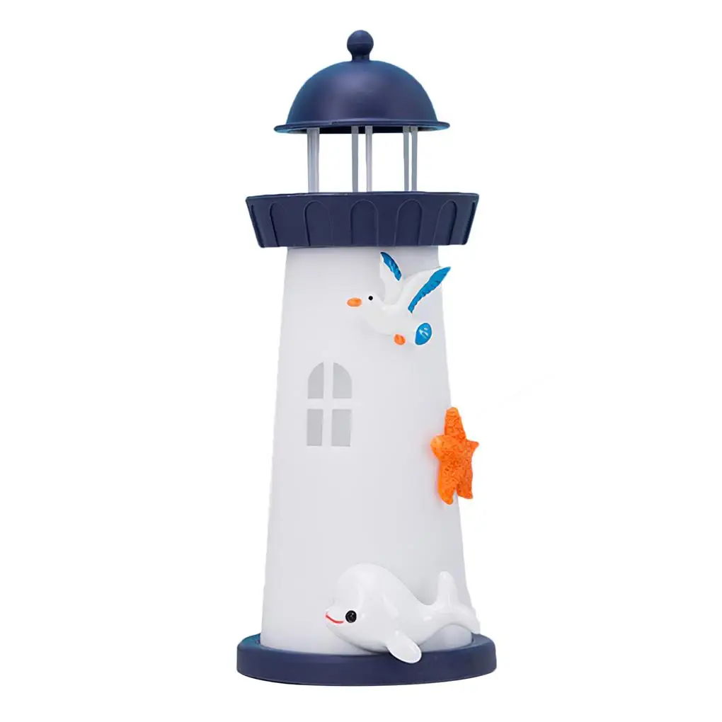 

Настольная лампа для ночного освещения, романтический компактный светильник компактного размера для экономии места в океане