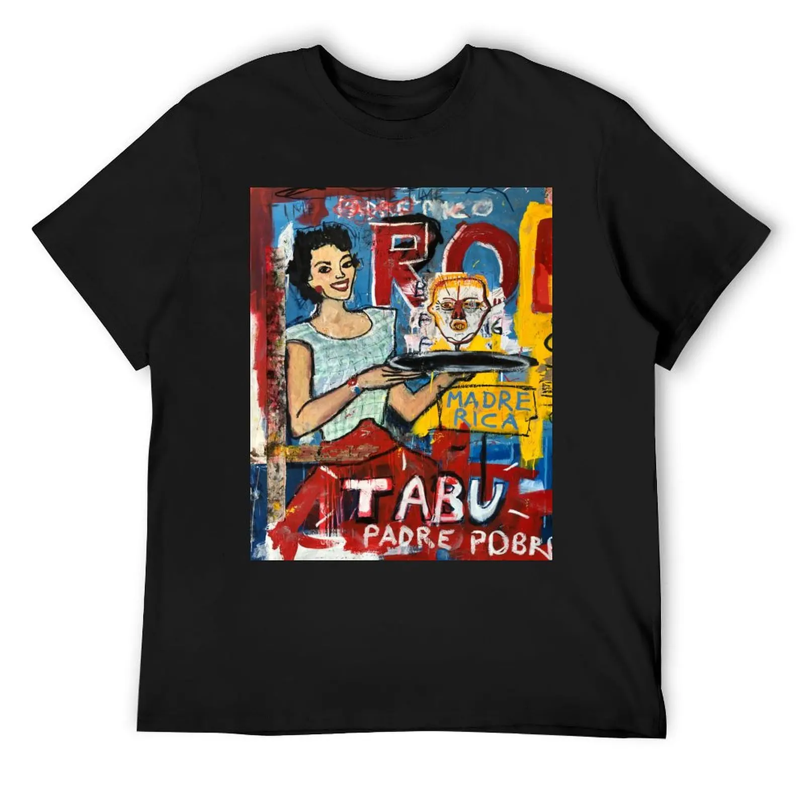 Футболка Madre Rica Padre Pobre простая летняя одежда топы мужская футболка футболки для