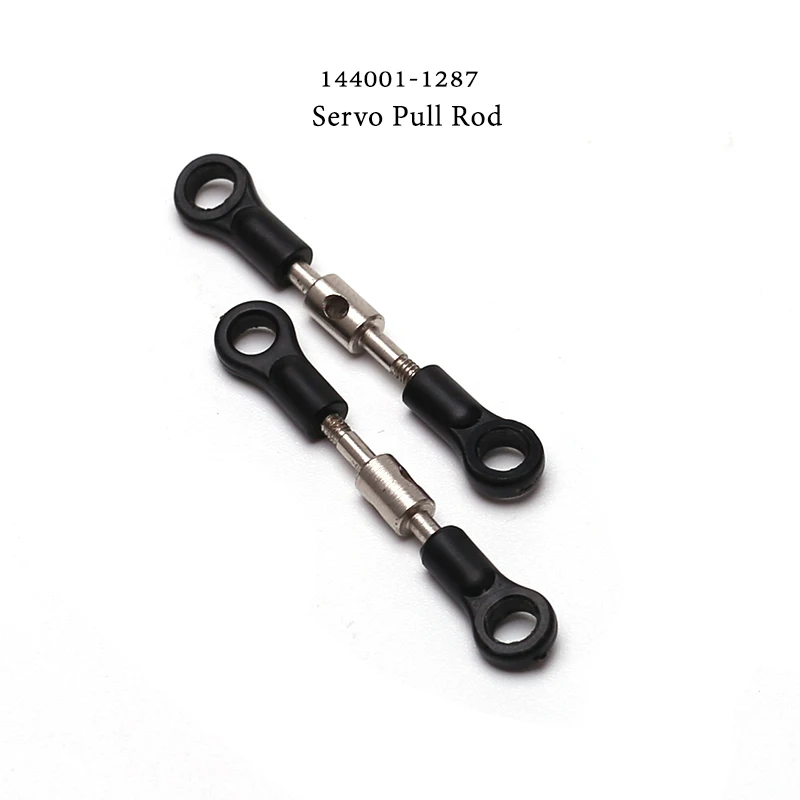

WLtoys 144001 RC Car Spare Parts 4WD Metal Chassis 144001-1287 Servo pull rod 1/14 Plastic