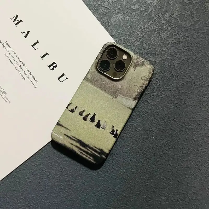

Suitable For Apple Series Phone Case, For Iphone 11/12/13/14/Xs/7/8, Green Landscape ProtectionCase