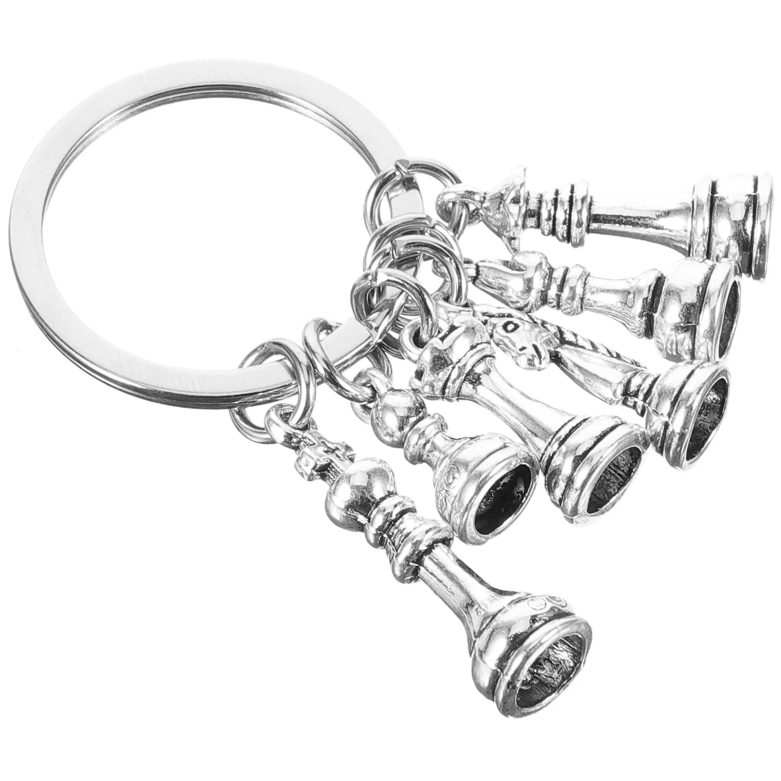 

Брелки для ключей для шахматных влюбленных, декоративные брелки для ключей, подарочные маленькие сувениры из цинкового сплава