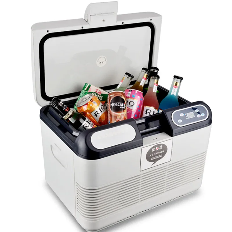 

For Home and Vehicle Refrigerator 15L Car Refrigerator Car Refrigeration Car Dual Use in Car and Home Mini Refrigerator
