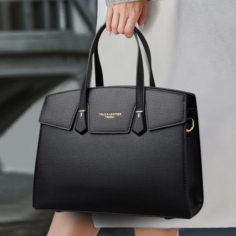 Простые винтажные сумки-тоут с роскошным дизайном универсальные сумки большой