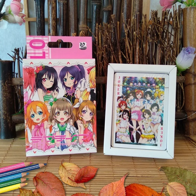 

Lovelive покер Kousaka Honoka Minami kotory Yazawa Nico Hd фигурки фото Pokers коллекционная карточка настольная игра Аниме периферийный